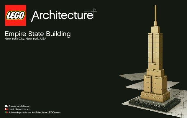 Building Instructions - LEGO - Architecture - 21002 - Empire State Building: Page 1