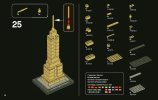 Building Instructions - LEGO - Architecture - 21002 - Empire State Building: Page 16