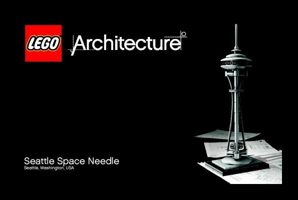 Building Instructions - LEGO - Architecture - 21003 - Seattle Space Needle: Page 1