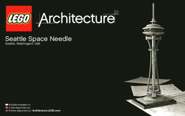 Building Instructions - LEGO - Architecture - 21003 - Seattle Space Needle: Page 1