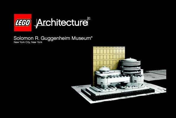 Building Instructions - LEGO - 21004 - Solomon R. Guggenheim Museum®: Page 1