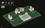 Building Instructions - LEGO - Architecture - 21006 - White House: Page 28