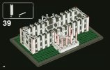 Building Instructions - LEGO - Architecture - 21006 - White House: Page 54