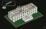 Building Instructions - LEGO - Architecture - 21006 - White House: Page 55