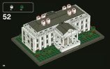 Building Instructions - LEGO - Architecture - 21006 - White House: Page 68