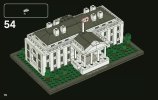 Building Instructions - LEGO - Architecture - 21006 - White House: Page 70