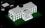 Building Instructions - LEGO - Architecture - 21006 - White House: Page 64