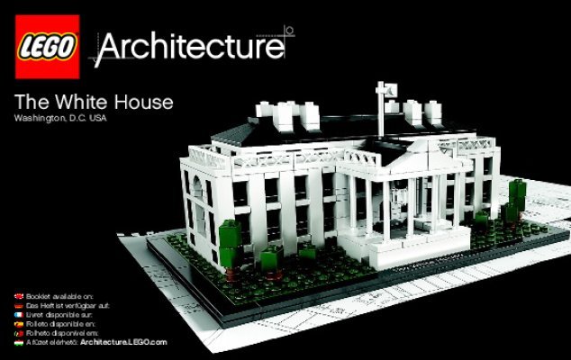 Building Instructions - LEGO - Architecture - 21006 - White House: Page 1