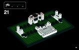 Building Instructions - LEGO - Architecture - 21006 - White House: Page 29