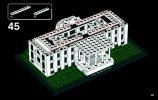 Building Instructions - LEGO - Architecture - 21006 - White House: Page 61