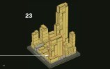 Building Instructions - LEGO - 21007 - Rockefeller Plaza®: Page 54