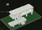 Building Instructions - LEGO - Architecture - 21009 - Farnsworth House™: Page 58