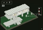 Building Instructions - LEGO - Architecture - 21009 - Farnsworth House™: Page 59