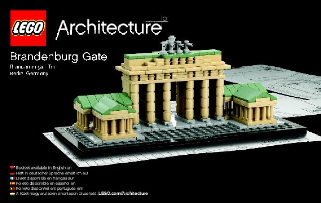 Building Instructions - LEGO - Architecture - 21011 - Brandenburg Gate: Page 1