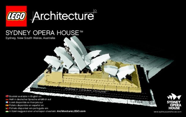 Building Instructions - LEGO - Architecture - 21012 - Sydney Opera House™: Page 1