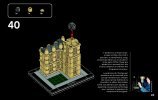 Building Instructions - LEGO - Architecture - 21013 - Big Ben: Page 43