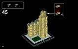 Building Instructions - LEGO - Architecture - 21013 - Big Ben: Page 48