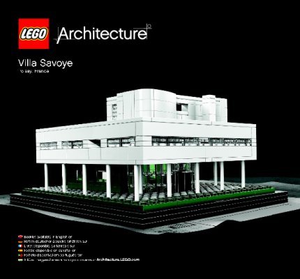 Building Instructions - LEGO - Architecture - 21014 - Villa Savoye: Page 1