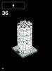 Building Instructions - LEGO - Architecture - 21015 - The Leaning Tower of Pisa: Page 46