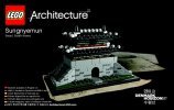 Building Instructions - LEGO - 21016 - Sungnyemun: Page 1