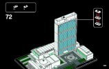 Building Instructions - LEGO - Architecture - 21018 - United Nations Headquarters: Page 109