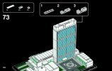 Building Instructions - LEGO - Architecture - 21018 - United Nations Headquarters: Page 110