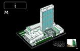 Building Instructions - LEGO - Architecture - 21018 - United Nations Headquarters: Page 107