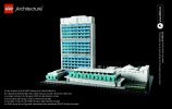 Building Instructions - LEGO - Architecture - 21018 - United Nations Headquarters: Page 116