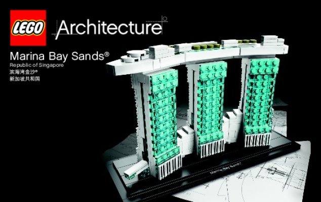 Building Instructions - LEGO - 21021 - Marina Bay Sands®: Page 1