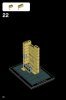 Building Instructions - LEGO - Architecture - 21023 - Flatiron Building: Page 22