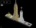 Building Instructions - LEGO - Architecture - 21028 - New York City: Page 82