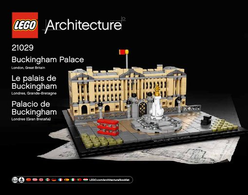 Building Instructions - LEGO - Architecture - 21029 - Buckingham Palace: Page 1