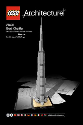 Building Instructions - LEGO - Architecture - 21031 - Burj Khalifa: Page 1