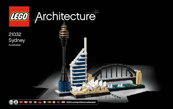 Building Instructions - LEGO - Architecture - 21032 - Sydney: Page 1