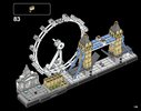 Building Instructions - LEGO - Architecture - 21034 - London: Page 109