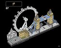 Building Instructions - LEGO - Architecture - 21034 - London: Page 113