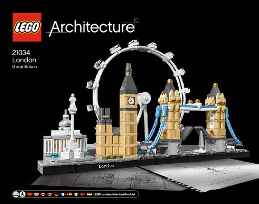 Building Instructions - LEGO - Architecture - 21034 - London: Page 1