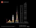 Building Instructions - LEGO - Architecture - 21039 - Shanghai: Page 176