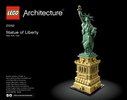 Building Instructions - LEGO - 21042 - Statue of Liberty: Page 1