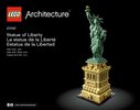 Building Instructions - LEGO - 21042 - Statue of Liberty: Page 1