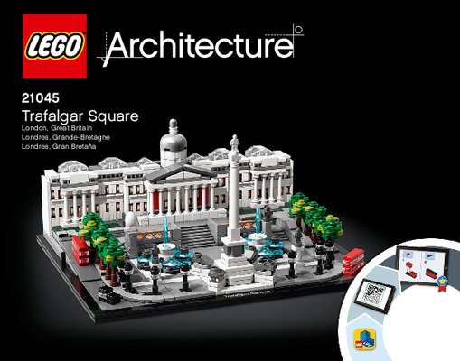 Building Instructions - LEGO - 21045 - Trafalgar Square: Page 1