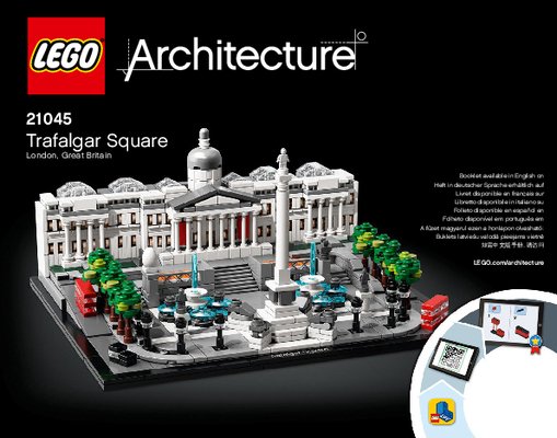 Building Instructions - LEGO - 21045 - Trafalgar Square: Page 1