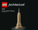 Building Instructions - LEGO - 21046 - Empire State Building: Page 1