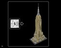 Building Instructions - LEGO - 21046 - Empire State Building: Page 112