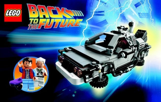 Building Instructions - LEGO - Ideas - 21103 - The DeLorean time machine: Page 1