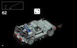 Building Instructions - LEGO - Ideas - 21103 - The DeLorean time machine: Page 92