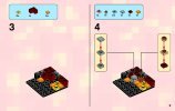 Building Instructions - LEGO - Minecraft - 21106 - Micro World – The Nether: Page 3