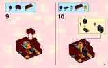 Building Instructions - LEGO - Minecraft - 21106 - Micro World – The Nether: Page 17