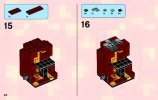 Building Instructions - LEGO - Minecraft - 21106 - Micro World – The Nether: Page 20