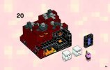 Building Instructions - LEGO - Minecraft - 21106 - Micro World – The Nether: Page 23